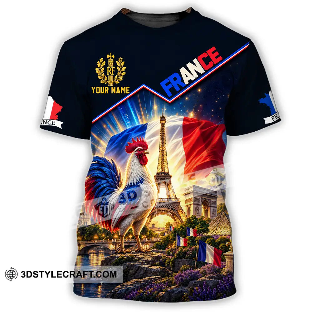 Unisex Shirt - Custom France Shirt - T-Shirt / S - T-shirt