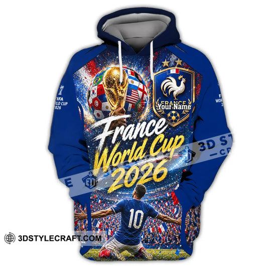 Unisex Shirt - Custom France World Cup 2026 Shirt style option 2
