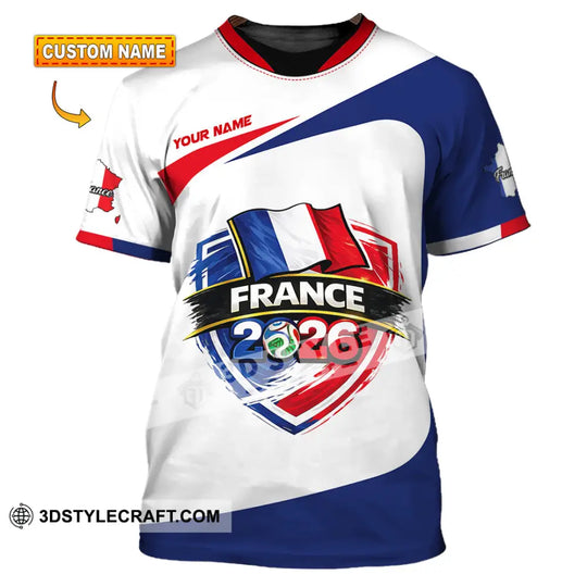 Unisex Shirt - Custom France World Cup 2026 Shirt style option 1