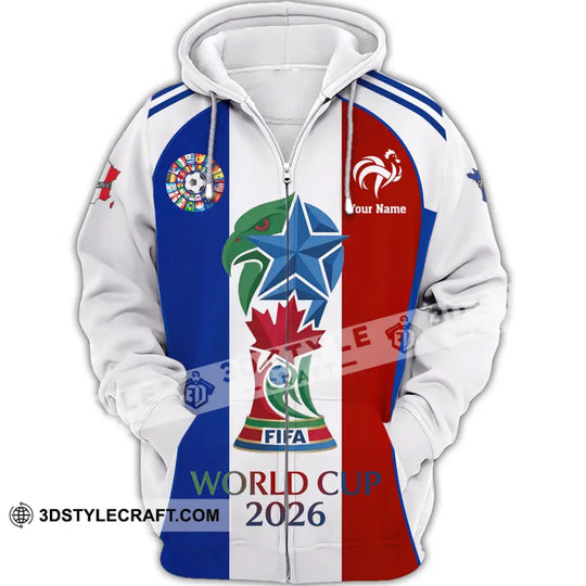 Unisex Shirt - Custom France World Cup 2026 Shirt style option 3