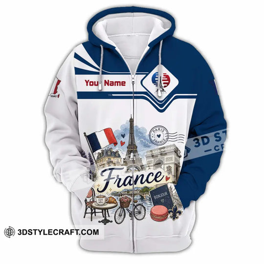 Unisex Shirt - Custom France Shirt style option 4