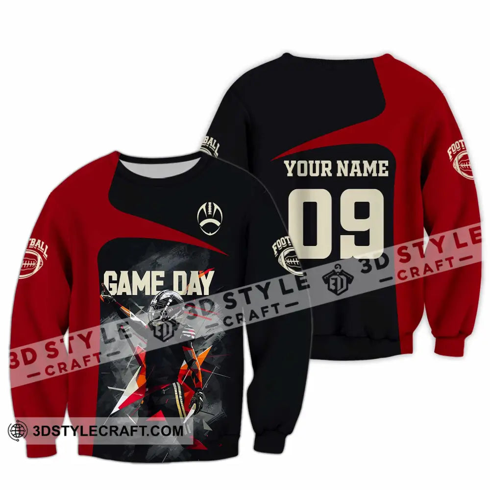 Unisex Shirt - Custom Gameday Football Shirt Long Sleeve / S T-shirt