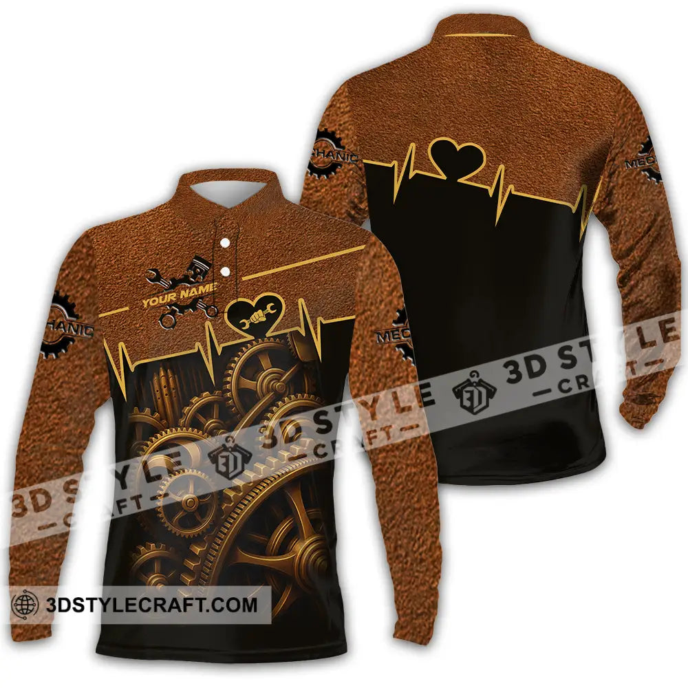 Unisex Shirt Custom Gear Shirt Long Sleeve Polo / S T shirt