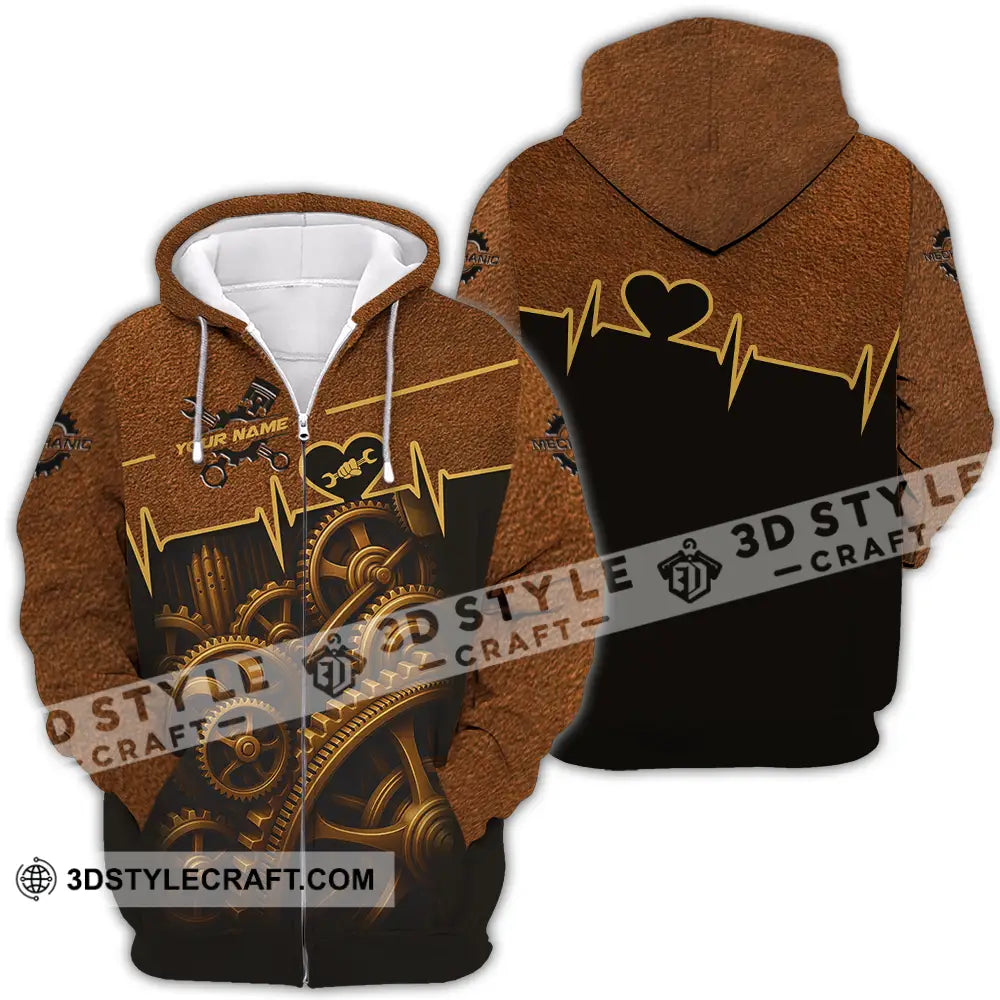 Unisex Shirt Custom Gear Shirt Zipper Hoodie / S T shirt