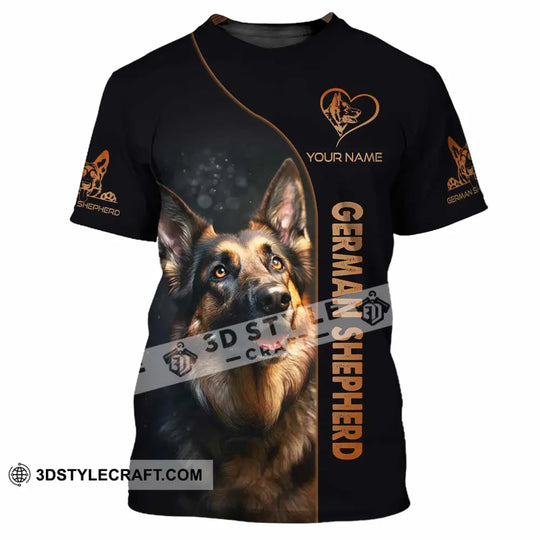 Unisex Shirt - Custom German Shepherd Lover Shirt style option 4
