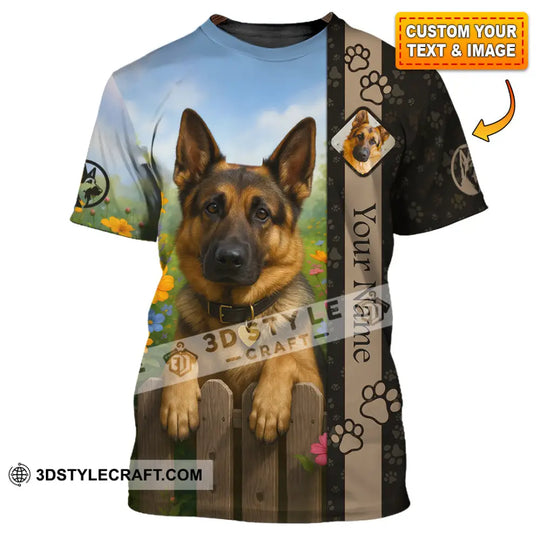 Unisex Shirt - Custom German Shepherd Shirt style option 1
