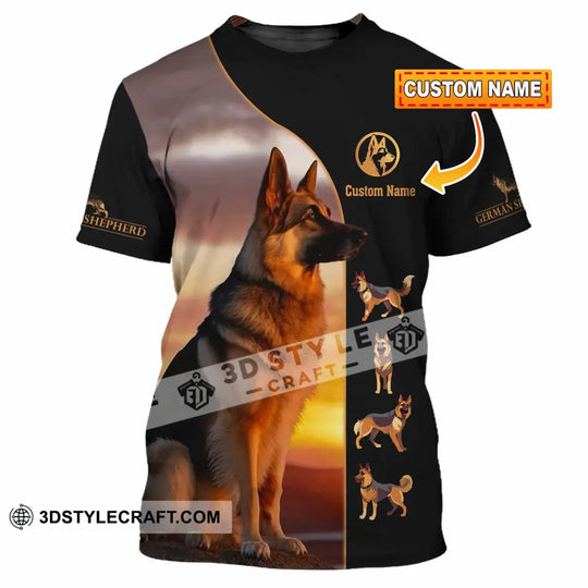 Unisex Shirt - Custom German Shepherd Shirt style option 1