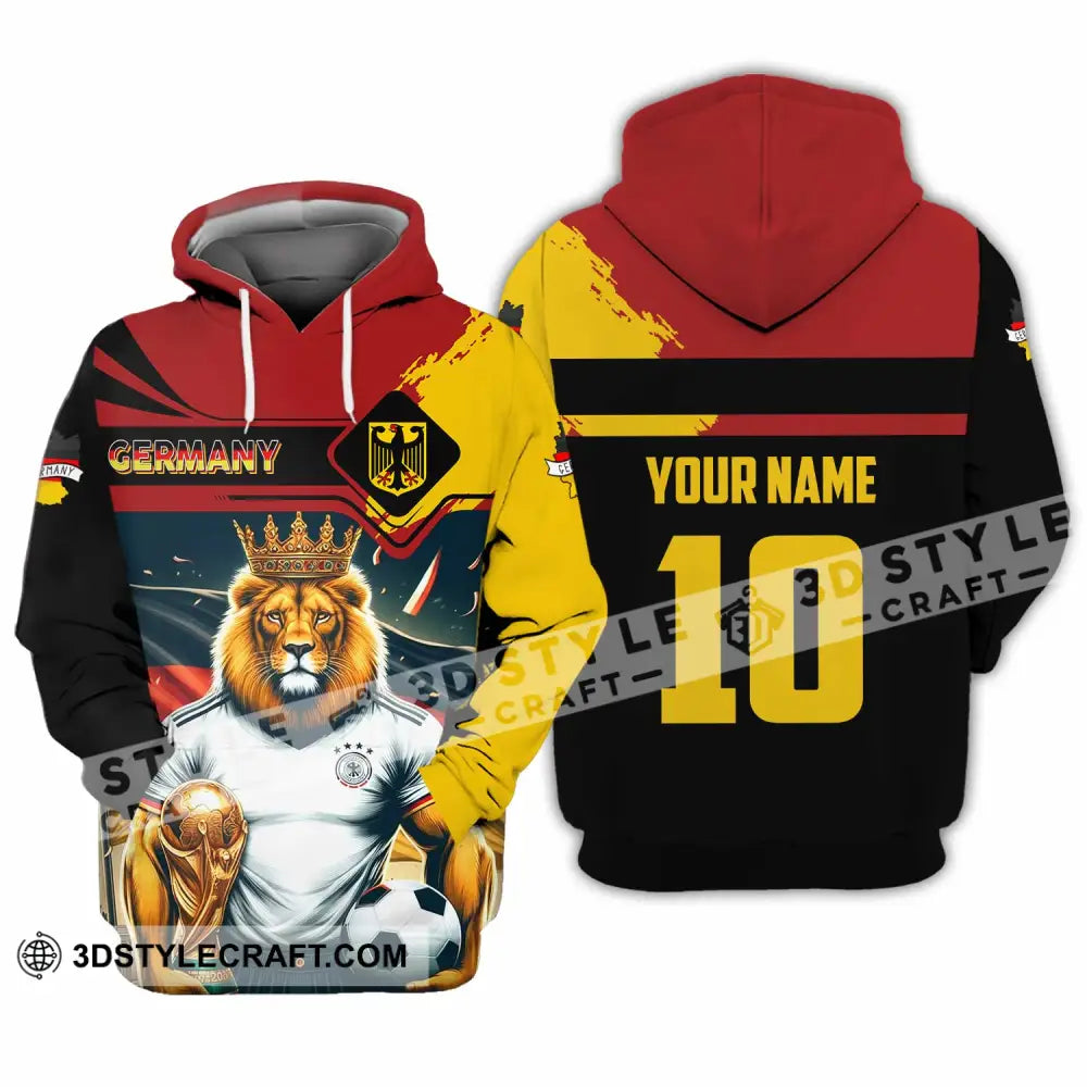Unisex Shirt - Custom Germany 3D Shirt Hoodie / S T-shirt