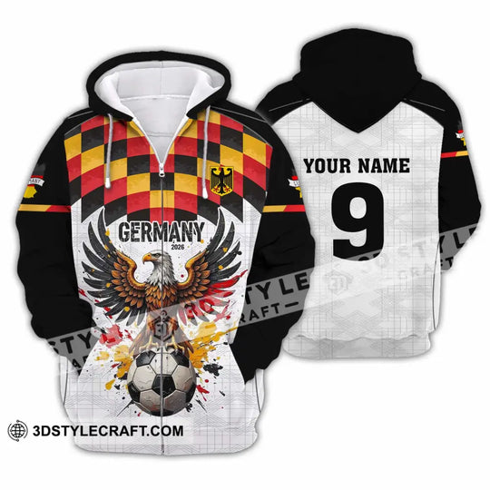 Unisex Shirt - Custom Germany 3D Shirt style option 4