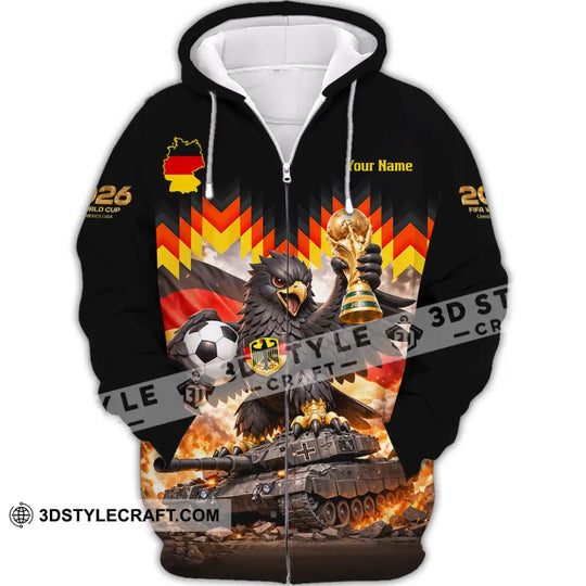 Unisex Shirt - Custom Germany 3D Shirt style option 3