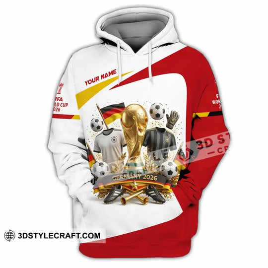 Unisex Shirt - Custom Germany World Cup 2026 3D Shirt style option 4
