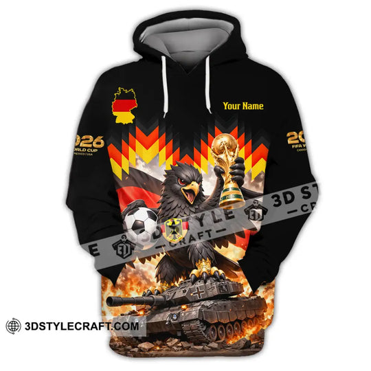 Unisex Shirt - Custom Germany World Cup 2026 3D Shirt style option 2