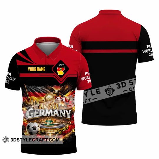 Unisex Shirt - Custom Germany World Cup 2026 3D Shirt style option 2
