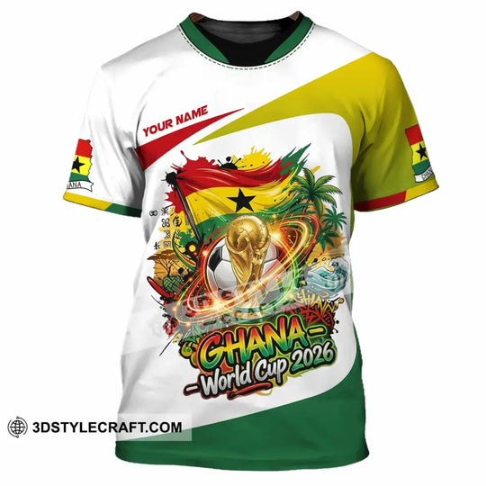 Unisex Shirt - Custom Ghana 3D Shirt style option 2