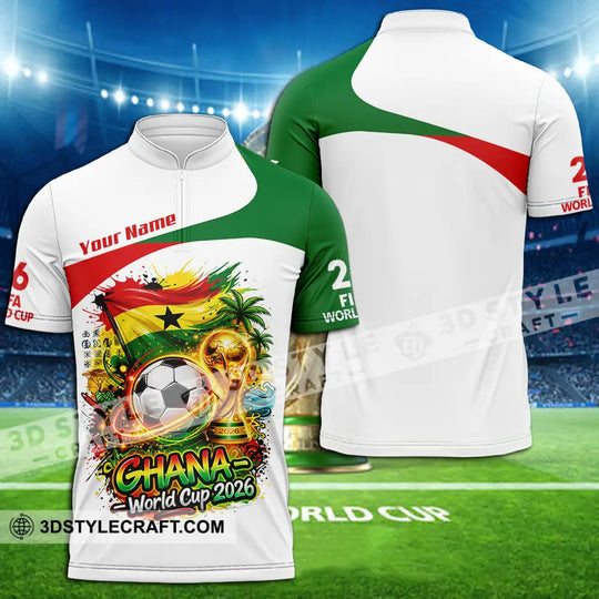 Unisex Shirt - Custom Ghana 3D Shirt style option 2