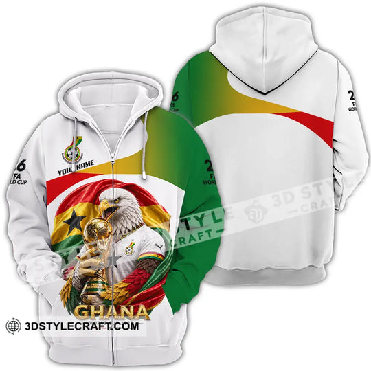 Unisex Shirt - Custom Ghana World Cup 2026 3D Shirt style option 4