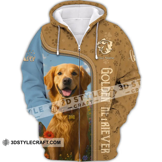 Unisex Shirt - Custom Golden Retriever Shirt style option 2