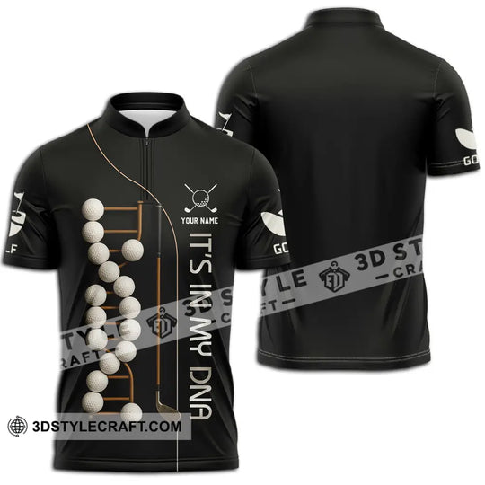 Unisex Shirt - Custom Golf In My DNA Shirt style option 2