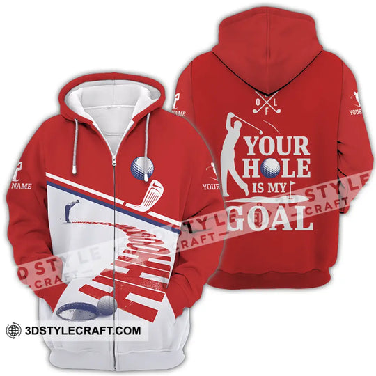 Unisex Shirt - Custom Golf Your Hole Is My Goal Shirt style option 4