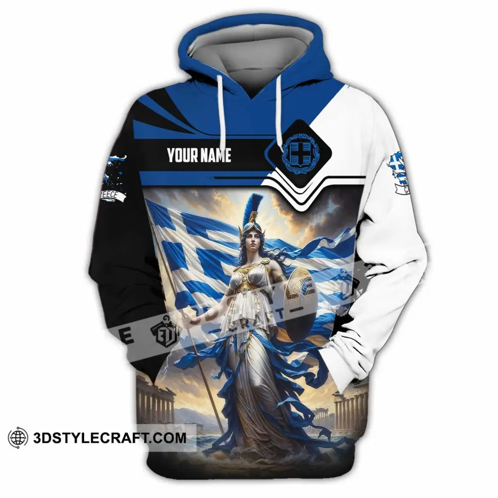 Unisex Shirt - Custom Greece Shirt Hoodie / S T-shirt