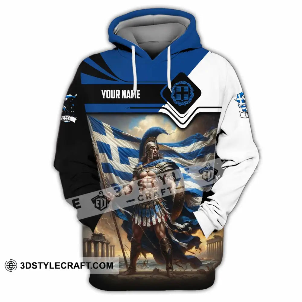 Unisex Shirt - Custom Greece Shirt Hoodie / S T-shirt