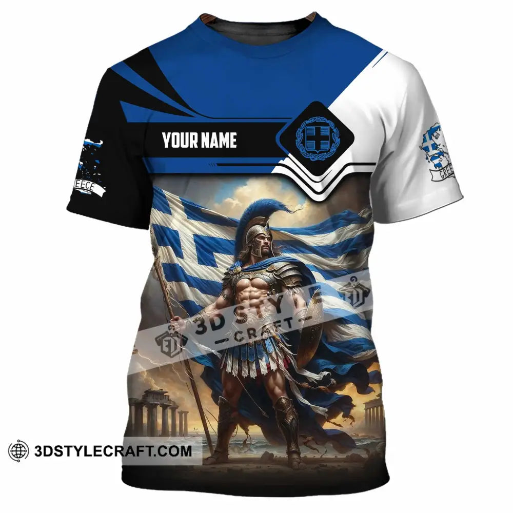 Unisex Shirt - Custom Greece Shirt T-Shirt / S T-shirt