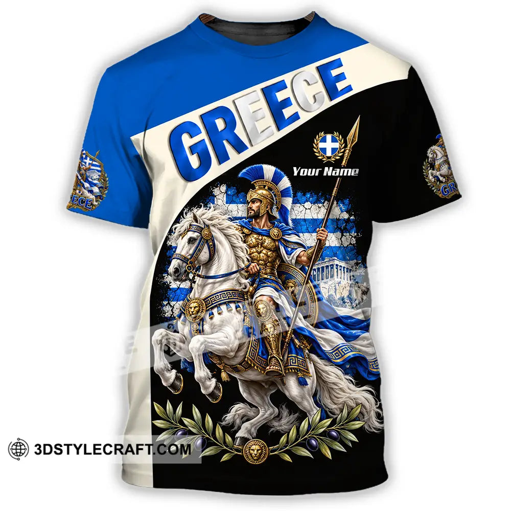 Unisex Shirt - Custom Greece Shirt - T-Shirt / S - T-shirt