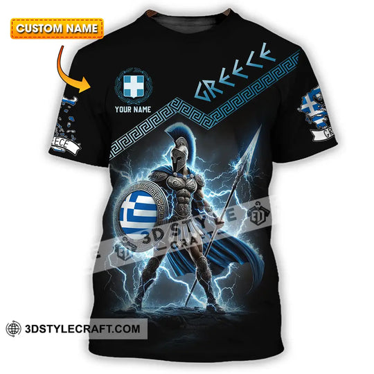 Unisex Shirt - Custom Greece Warrior Shirt style option 1