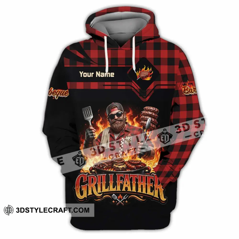 Unisex Shirt - Custom Grillfather Shirt - Hoodie / S - T-shirt
