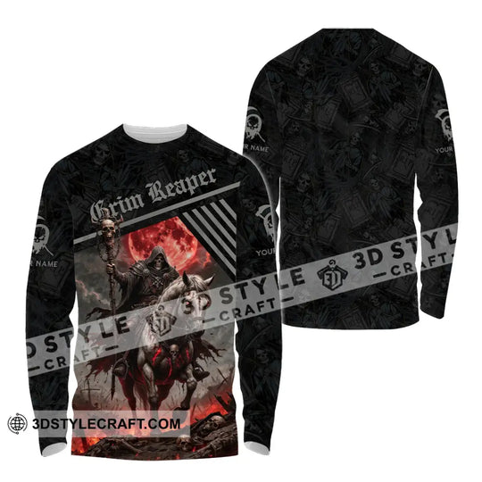 Unisex Shirt - Custom Grim Reaper Shirt style option 4