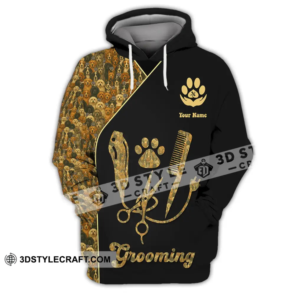 Unisex Shirt Custom Groomer Shirt Hoodie / S T shirt