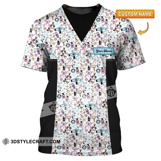 Unisex Shirt - Custom Groomer Shirt style option 1