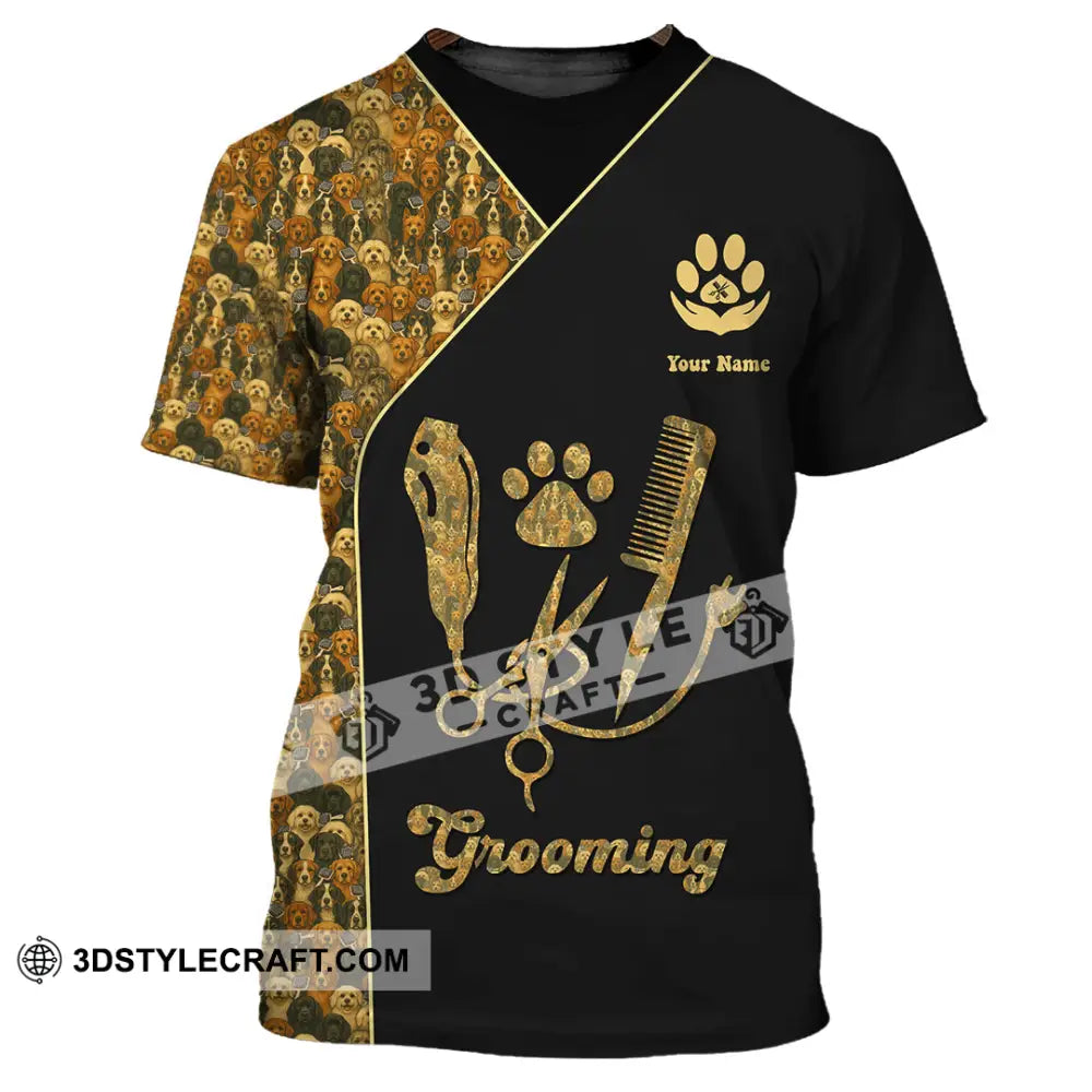 Unisex Shirt Custom Groomer Shirt T Shirt / S T shirt