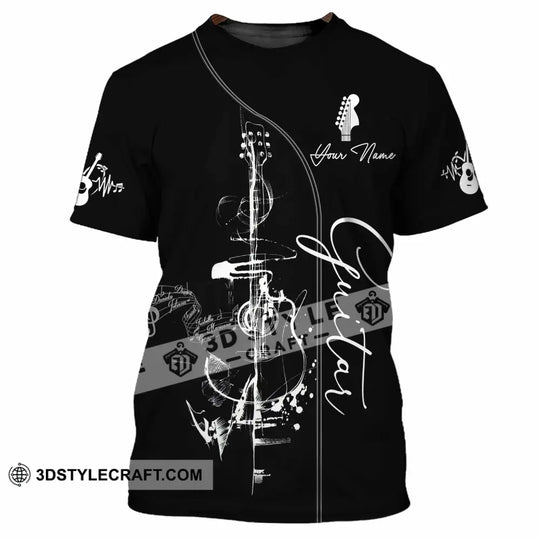 Unisex Shirt - Custom Guitar 3D Shirt style option 2