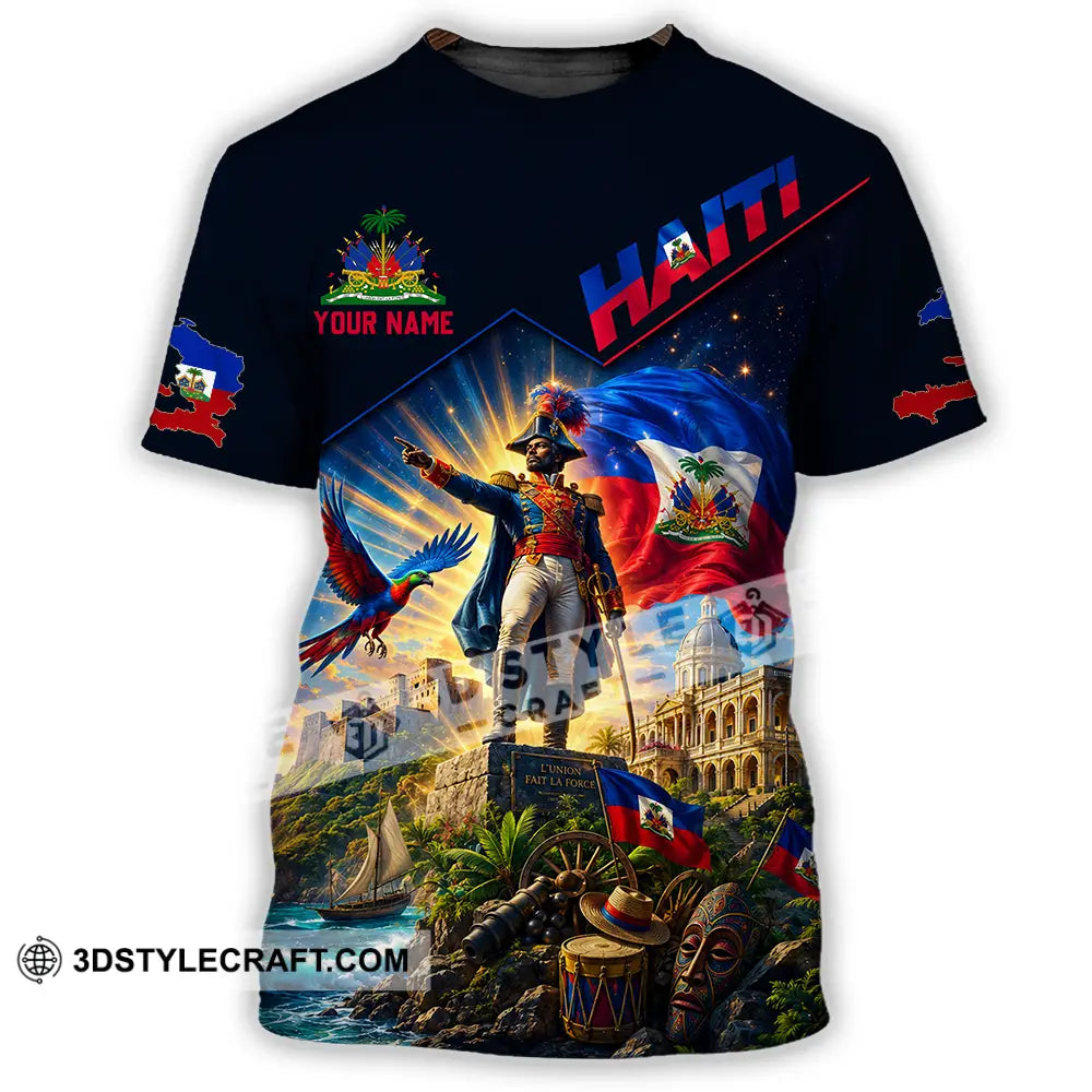 Unisex Shirt - Custom Haiti Shirt - T-Shirt / S - T-shirt