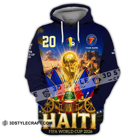 Unisex Shirt - Custom Haiti World Cup 2026 Shirt style option 2