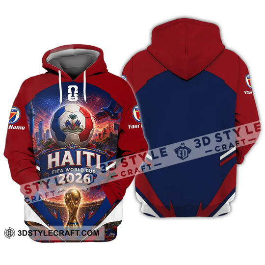Unisex Shirt - Custom Haiti World Cup 2026 Shirt style option 3