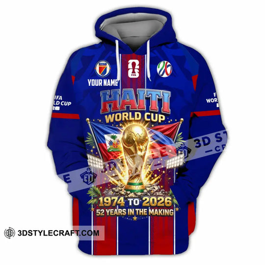 Unisex Shirt - Custom Haiti World Cup 2026 Shirt style option 2