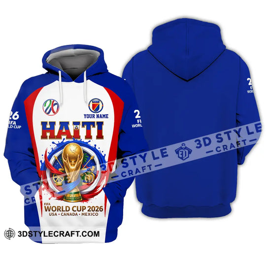 Unisex Shirt - Custom Haiti World Cup 2026 Shirt style option 3