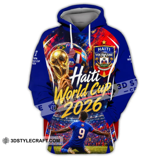 Unisex Shirt - Custom Haiti World Cup 2026 Shirt style option 2