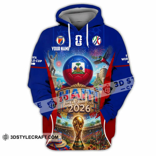 Unisex Shirt - Custom Haiti World Cup 2026 Shirt style option 2