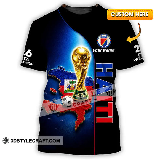 Unisex Shirt - Custom Haiti World Cup 2026 Shirt style option 1