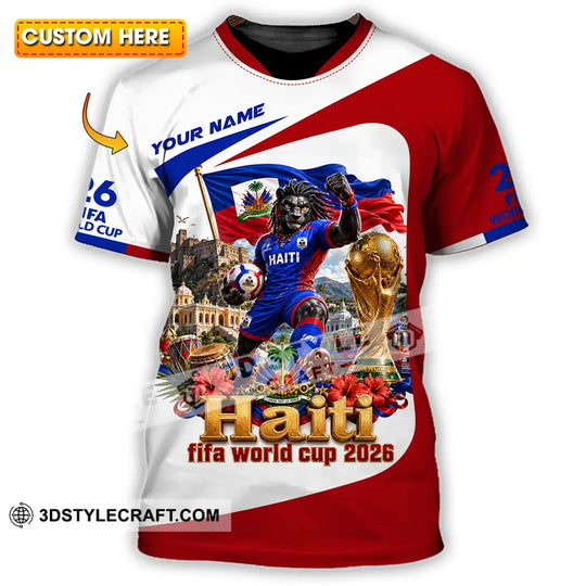 Unisex Shirt - Custom Haiti World Cup 2026 Shirt style option 1