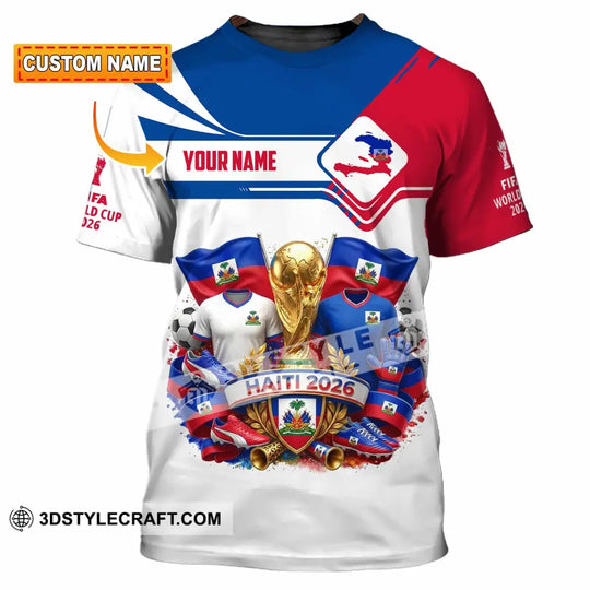 Unisex Shirt - Custom Haiti World Cup 2026 Shirt style option 1