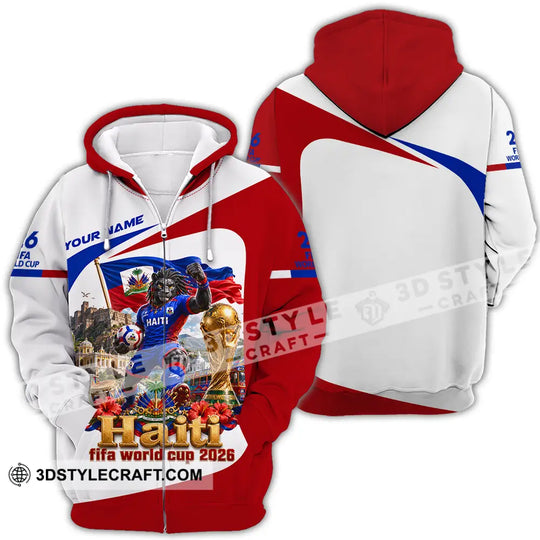 Unisex Shirt - Custom Haiti World Cup 2026 Shirt style option 4