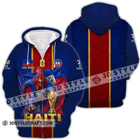 Unisex Shirt - Custom Haiti World Cup 2026 Shirt style option 4