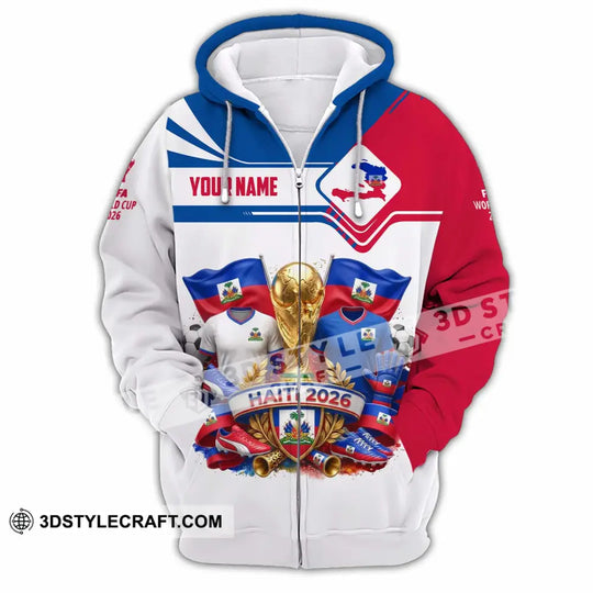 Unisex Shirt - Custom Haiti World Cup 2026 Shirt style option 3