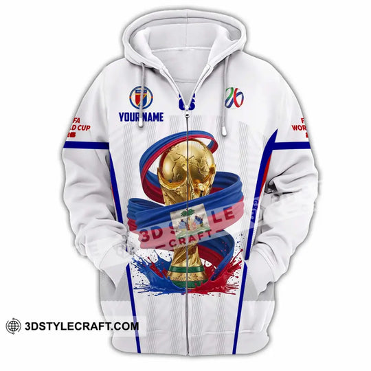 Unisex Shirt - Custom Haiti World Cup 2026 Shirt style option 4