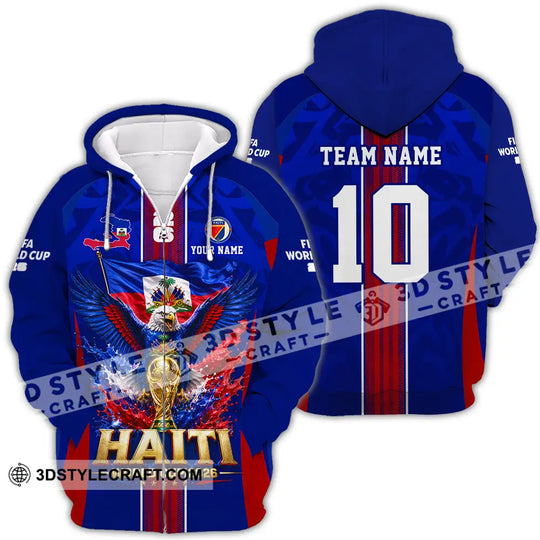 Unisex Shirt - Custom Haiti World Cup 2026 Shirt style option 4