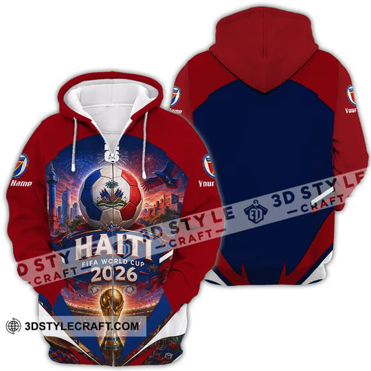 Unisex Shirt - Custom Haiti World Cup 2026 Shirt style option 4